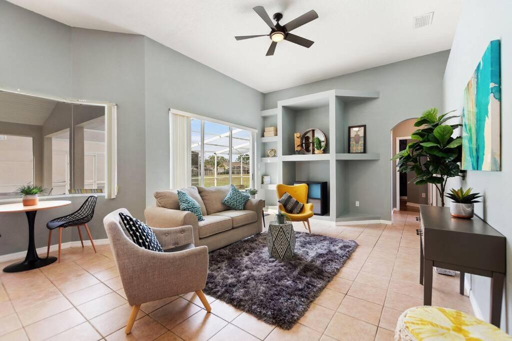 Spacious Disney Themed 5Bed Villa! Private Heated Enclosed Pool/Spa/Bbq! Davenport Esterno foto